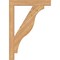 Ekena Millwork Funston Block Smooth Bracket, Western Red Cedar, 3 1/2"W x 28"D x 40"H BKT04X28X40FST05SWR - alternate 4